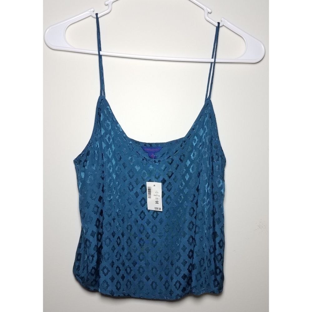 NWT|Aeropostale Blue Silky Tank Top, MEDIUM